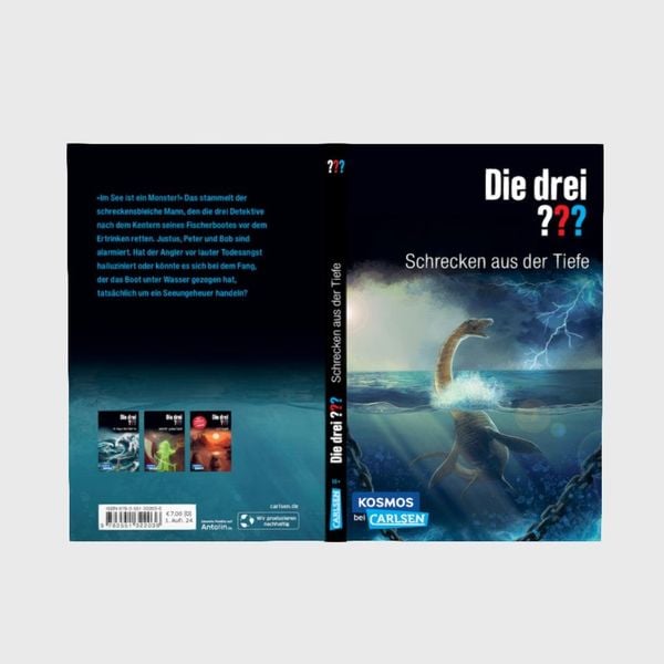 Produktbild: Die drei ???: Schrecken aus der Tiefe