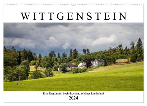 Wittgenstein – Eine Region mit beeindruckend schöner Landschaft (Wandkalender 2024 DIN A2 quer), CALVENDO Monatskalender
