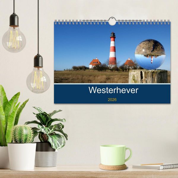 Produktbild: Westerhever (Wandkalender 2026 DIN A4 quer), CALVENDO Monatskalender