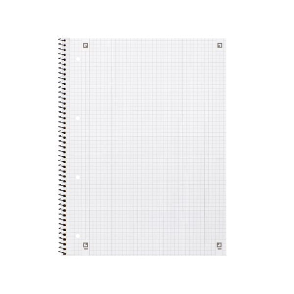 Produktbild: OXFORD Collegeblock A4+ 80 Blatt, kariert mit Rand links und rechts, 90 g/m&sup2;, 4fach gelocht