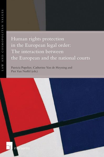 Produktbild: Human rights protection in the European legal order