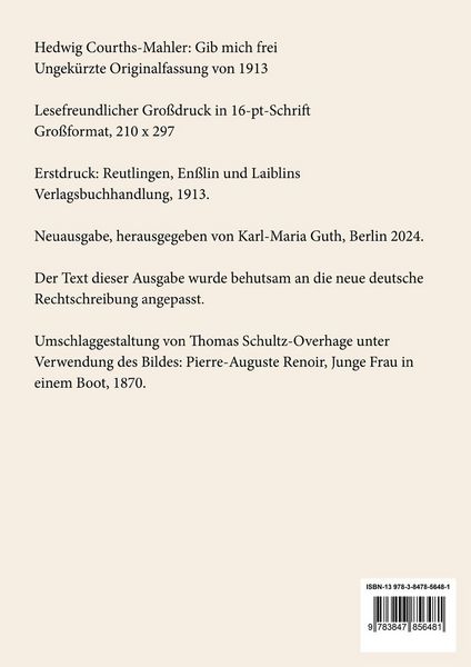 Produktbild: Gib mich frei (Gro&szlig;druck)