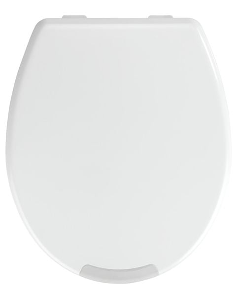 WC-Sitz Secura Comfort, aus antibakteriellem Duroplast mit Sitzflächenerhöhung