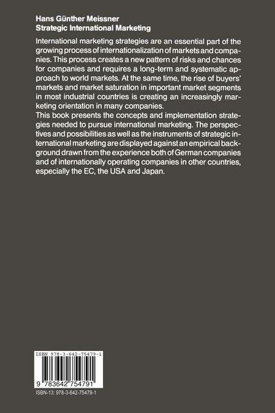 Produktbild: Strategic International Marketing