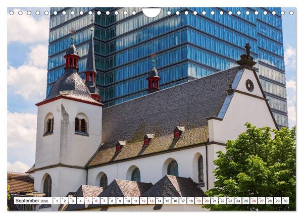 Produktbild: Architektonische Zeitspr&uuml;nge (Wandkalender 2026 DIN A4 quer), CALVENDO Monatskalender