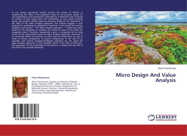 Produktbild: Micro Design And Value Analysis