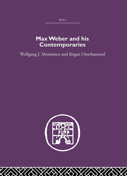 Produktbild: Max Weber and His Contempories