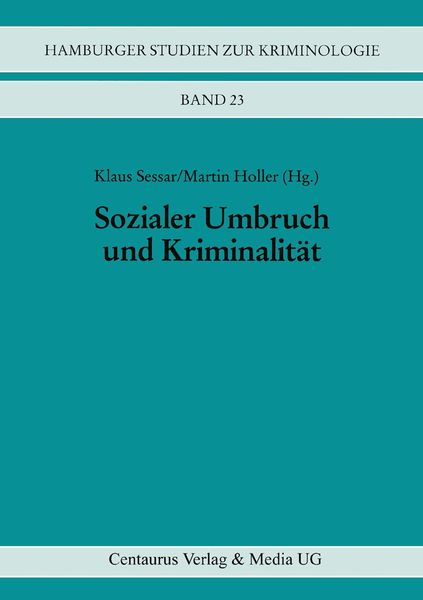 Produktbild: Sozialer Umbruch und Kriminalit&auml;t
