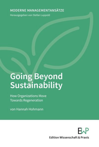 Produktbild: Going Beyond Sustainability