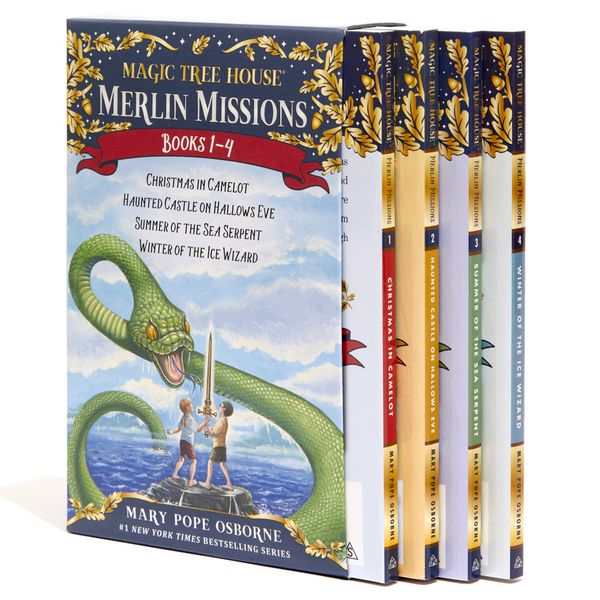 Produktbild: Magic Tree House Merlin Missions Books 1-4 Boxed Set