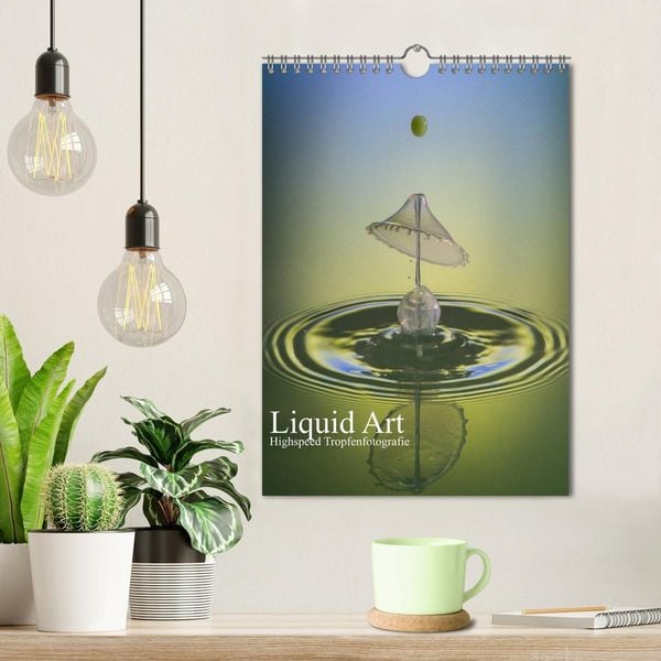 Produktbild: Liquid Art, Highspeed Tropfenfotografie (Wandkalender 2026 DIN A4 hoch), CALVENDO Monatskalender
