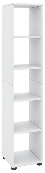Produktbild: Holz Badm&ouml;bel Stand Badregal Hochschrank Benos-5