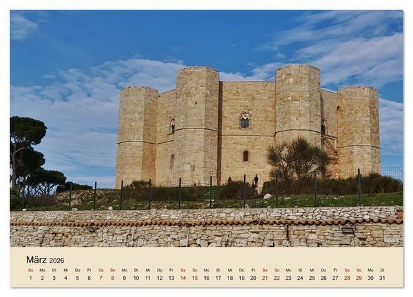 Produktbild: Apulien ... der S&uuml;den Italiens (Wandkalender 2026 DIN A3 quer), CALVENDO Monatskalender