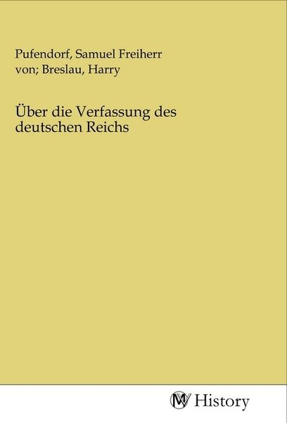 Produktbild: &Uuml;ber die Verfassung des deutschen Reichs