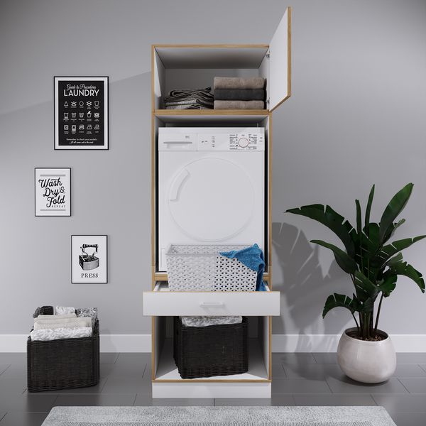 Produktbild: &Uuml;berbauschrank Waschmaschine &Uuml;berbau Rislo OP XXL