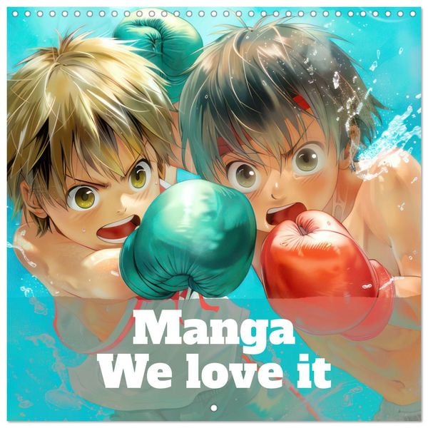 Manga - We love it (Wall Calendar 2026 12 × 12 Inch) CALVENDO 12 Month Wall Calendar