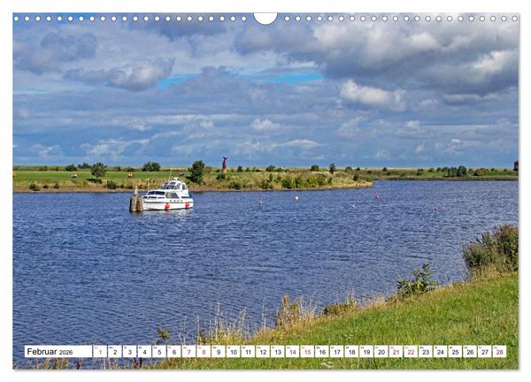 Produktbild: GREETSIEL - Schafe - Krabbenkutter - M&ouml;wen (Wandkalender 2026 DIN A3 quer), CALVENDO Monatskalender