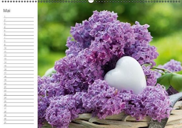 Produktbild: Herzig / Geburtstagskalender (Wandkalender immerw&auml;hrend DIN A2 quer)