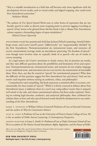 Produktbild: Free Speech Beyond Words