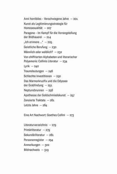 Die exzentrische Lebensgeschichte des Künstlers und Verbrechers Benvenuto Cellini