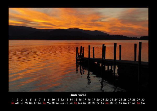 Produktbild: Tage am See 2025 Fotokalender DIN A3