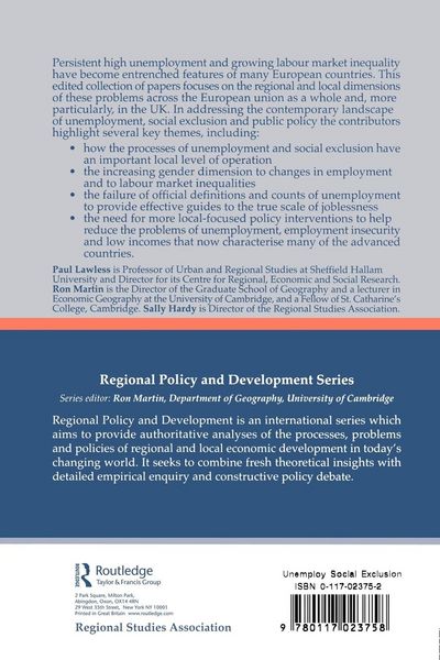Produktbild: Unemployment and Social Exclusion
