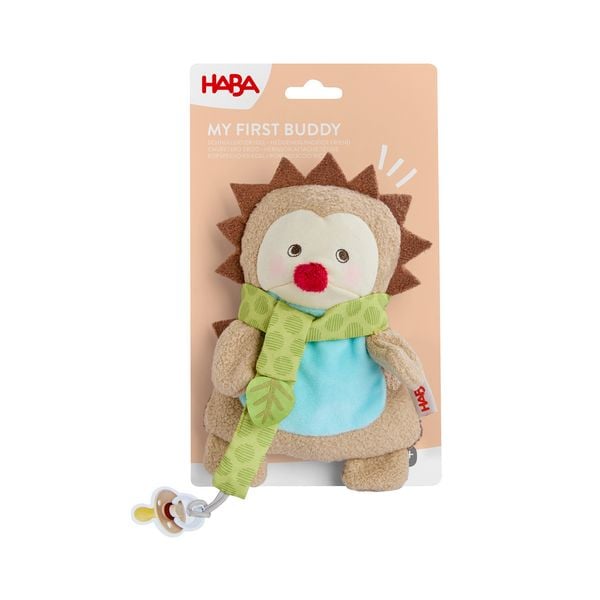 Produktbild: HABA 2013405001 - My First Buddy, Schnullertier Igel, 17 cm