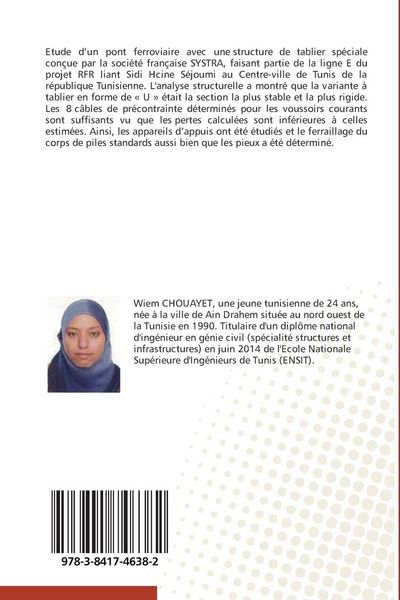 Produktbild: Viaduc OA 1/2 &agrave; tablier en U - Projet "RFR"-Tunisie