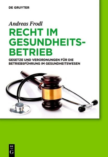 Produktbild: Recht im Gesundheitsbetrieb