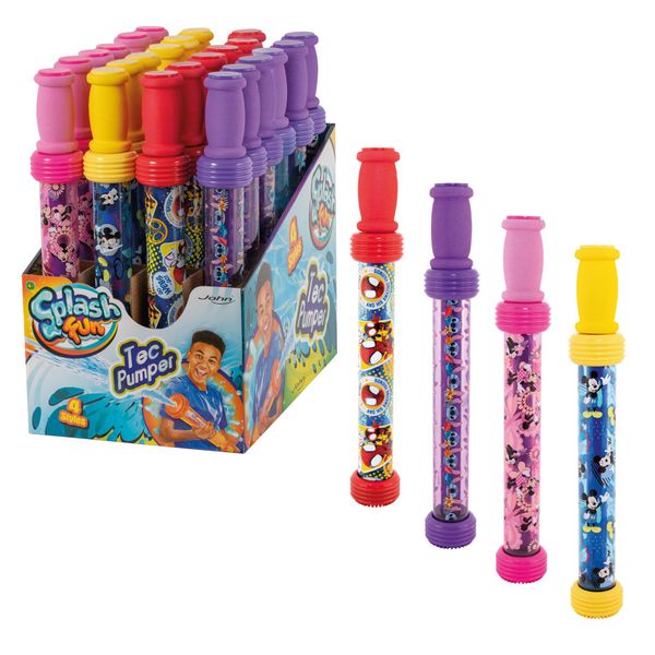 Produktbild: John Wasserspritze Splash Fun Disney / Marvel 33cm 4fach sortiert