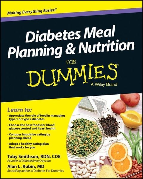 Produktbild: Diabetes Meal Planning and Nutrition For Dummies