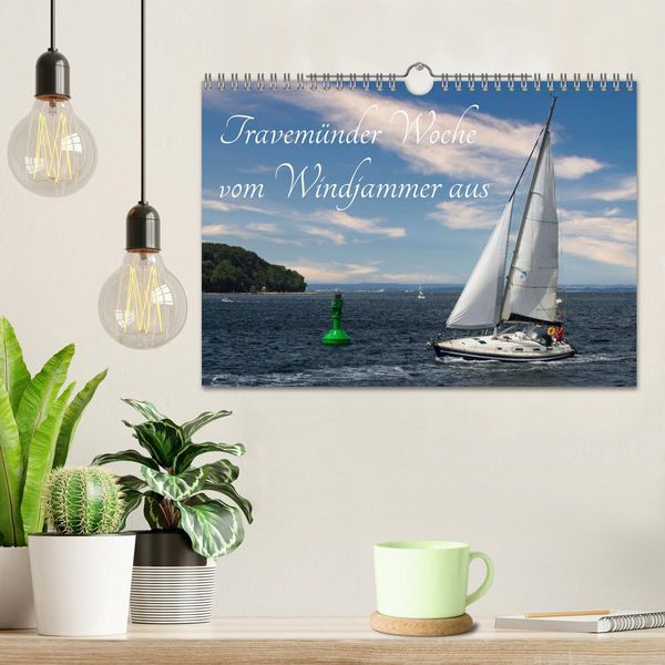 Produktbild: Travem&uuml;nder Woche vom Windjammer aus (Wandkalender 2026 DIN A4 quer), CALVENDO Monatskalender