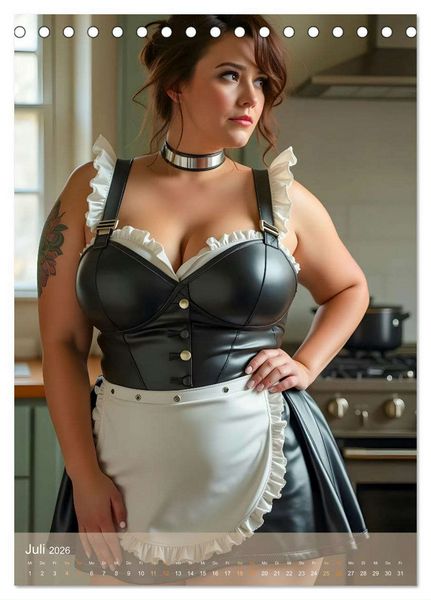 Produktbild: Spicy - Kinky Fantasien (Tischkalender 2026 DIN A5 hoch), CALVENDO Monatskalender