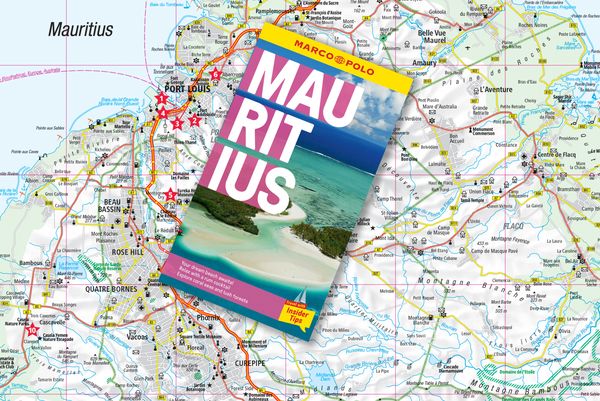 Produktbild: Mauritius Marco Polo Pocket Travel Guide - with pull out map