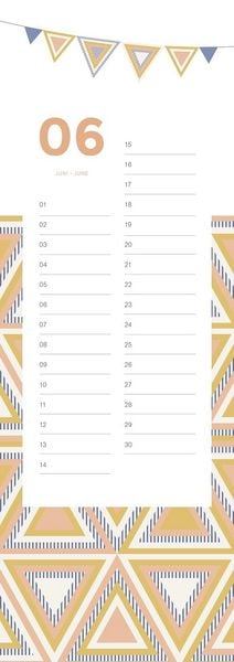 Produktbild: Geburtstagskalender Patterns