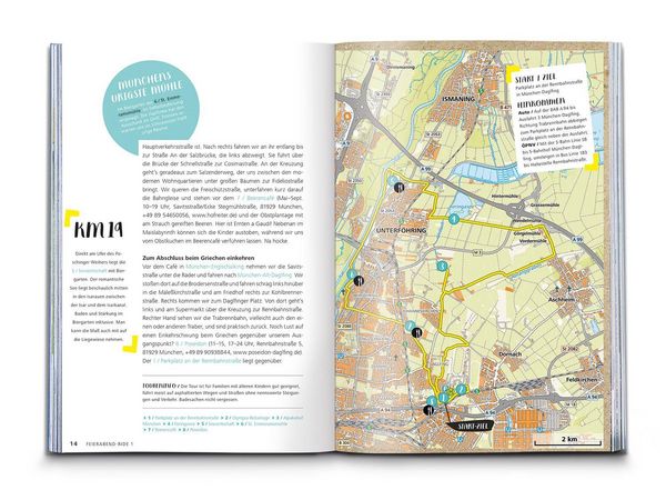 Produktbild: KOMPASS Radvergn&uuml;gen in und um M&uuml;nchen