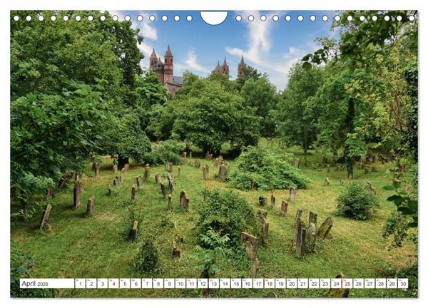Produktbild: Die SchUM St&auml;dte Speyer, Worms, Mainz (Wandkalender 2026 DIN A4 quer), CALVENDO Monatskalender