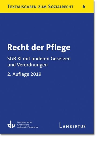 Produktbild: Recht der Pflege