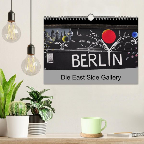 Produktbild: Berlin - Die East Side Gallery (Wandkalender 2026 DIN A4 quer), CALVENDO Monatskalender