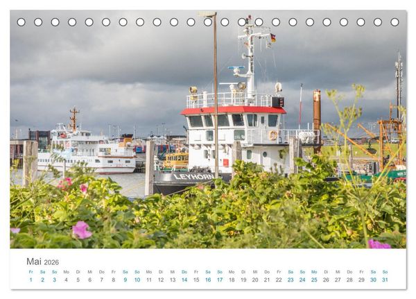 Produktbild: Moin Norden-Norddeich (Tischkalender 2026 DIN A5 quer), CALVENDO Monatskalender