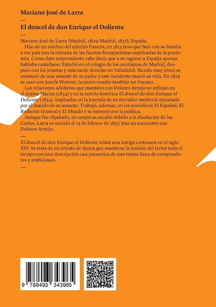 Produktbild: El doncel de don Enrique el Doliente