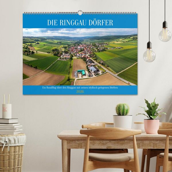 Produktbild: Die Ringgau D&ouml;rfer (Wandkalender 2026 DIN A2 quer), CALVENDO Monatskalender