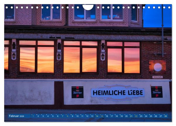 Produktbild: BORKUM Entdeckungen (Wandkalender 2026 DIN A4 quer), CALVENDO Monatskalender