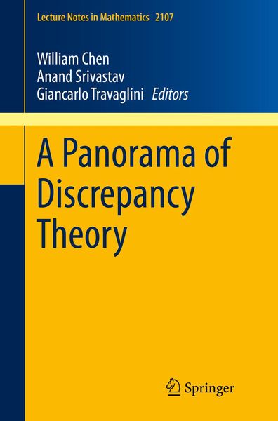 Produktbild: A Panorama of Discrepancy Theory