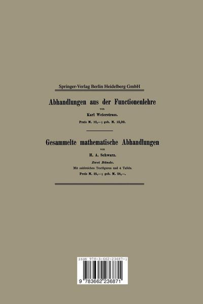 Produktbild: Formeln und Lehrs&auml;tze zum Gebrauche der elliptischen Functionen