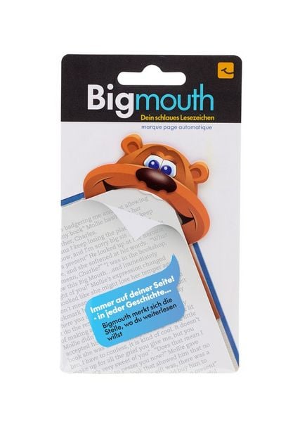 Produktbild: Bigmouth B&auml;r - Dein schlaues Lesezeichen - Mit Magnet