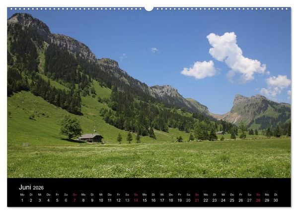 Produktbild: Berner Oberland (Wandkalender 2026 DIN A2 quer), CALVENDO Monatskalender