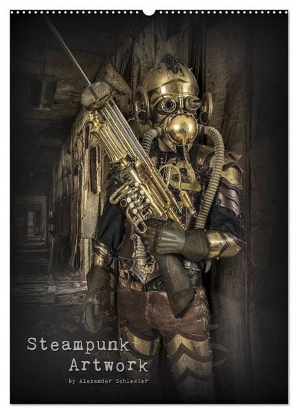 Produktbild: Steampunk Artwork (Wandkalender 2026 DIN A2 hoch), CALVENDO Monatskalender