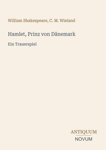 Produktbild: Hamlet, Prinz von D&auml;nemark
