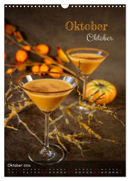 Produktbild: Mix it up - Cocktails (Wandkalender 2026 DIN A3 hoch), CALVENDO Monatskalender